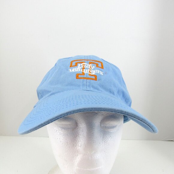 Lady Volunteers Tennessee Vols Adidas Women's Blue Adjustable Strap Back Cap Hat - Picture 2 of 10